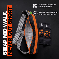 Dog Walking Sling Bag with Built-In Cooler Compartment - Hoddogs
