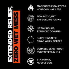 Back up Cooling Gel Ice Packs for Hoddogs Cooling Harness (Set of 2)