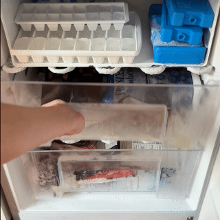 A gif showing how to use the Hoddogs Cooling Vest Harness on a Great Dane 