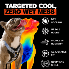 Dog Cooling Harness Kit with Gel Ice Packs - Hoddogs