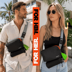 Dog Walking Sling Bag with Built-In Cooler Compartment - Hoddogs